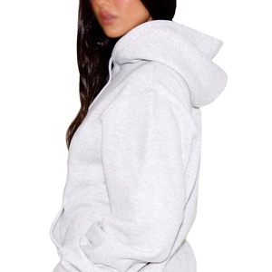 Sudaderas con Capucha Extra Grandes de Lujo Personalizadas para Mujer, de Algodón y Felpa, con Logotipo Personalizado, Ropa Casual de Calle, Sudaderas al por Mayor para Mujer - Product Image 2