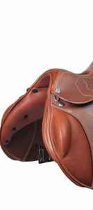 อานม้าหนังแท้เกรดส่งออกสำหรับกระโดดข้ามเครื่องกีดขวาง ผลิตในอินเดีย - Product Image 3