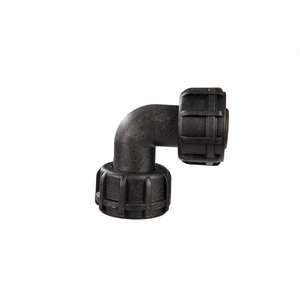 Meclube 1 ''BSP Plástico 90 ° Racor de manguera para fontanería - Product Image 1