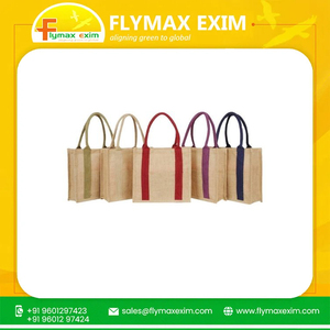 Sac de plage en jute Sacs à provisions élégants en jute naturel de qualité supérieure réutilisables et écologiques pour un usage quotidien - Product Image 2