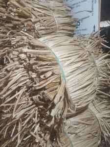 Materia prima seca de jacinto de agua de precio más bajo Material sostenible ecológico para artesanías de cestería - Product Image 3