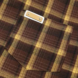 2025 vente chaude chemise en flanelle douce pour hommes 100% coton respirant et durable nouveau style - Product Image 3