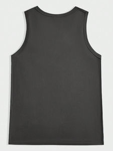 Wholesale Men's Casual Cotton Tank Top Quick Dry Gym <b>Vest</b> Breathable Crew for Outdoor Comfortable Knitted Gym Singlet - Product Image 6