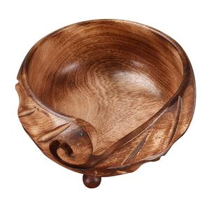 Handmade Premium Burn Wood Yarn <b>Storage</b> for <b>Knitting</b> Sewing Large Yarn Holder Best Christmas Gift - Product Image 6