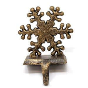 Meilleure qualité argent métal bas cintre Design Standard flocon de neige porte-bas de noël maison décoration de noël - Product Image 1