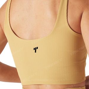 Haut court en coton personnalisé pour femmes vêtements de sport actifs entraînement Yoga gilet débardeurs décontracté imprimé maillot court été hiver entraînements - Product Image 2