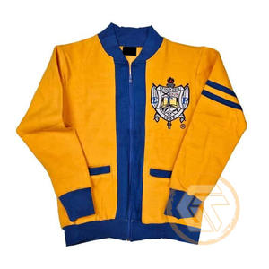 Customized Sigma Gamma Rho Acrylic Embroidered Appliques Button Front Casual V-neck Winter Sorority High Quality Anti-Wrinkle - Product Image 4