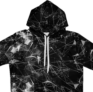 Wholesale Discharge Printed Unisex Hoodies 100% Cotton <b>Terry</b> Fabric Eco-Friendly Premium Quality Winter Style OEM <b>Bulk</b> Custom - Product Image 3