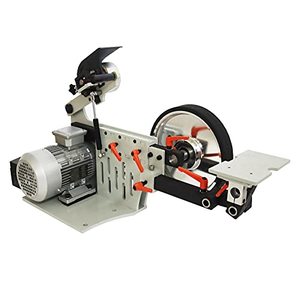 Amoladora de Banda Eléctrica de Doble Soporte de 220V, 2x72 Pulgadas, Multifunción, Velocidad Variable, para Pulir y Esmerilar - Product Image 5