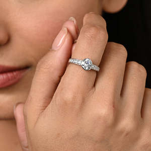 Anillos de Plata de Ley 925 de Primera Calidad para Mujer, Chapados en Rodio con Diamantes o Circonitas, Diseño Numérico, Joyería para Hombre - Product Image 4