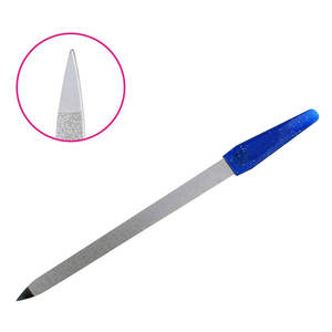 Limeur à ongles en acier double face de haute qualité Logo personnalisé outil de beauté soin des ongles en acier inoxydable Durable approvisionnement d'usine professionnel - Product Image 3