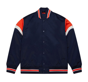 Nueva y elegante chaqueta universitaria de manga larga, ropa informal de tendencia, chaqueta universitaria con logotipo de Color personalizado para hombre - Product Image 5