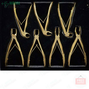 Juego de Instrumentos Dentales de Acero Inoxidable de Primera Calidad para Extracción Dental Manual, Uso en Adultos, con Certificación CE - Product Image 2