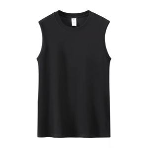 Camiseta Deportiva Personalizada al por Mayor para Hombre, Camiseta sin Mangas Transpirable y Suave para Entrenamiento y Deportes Casuales - Product Image 1