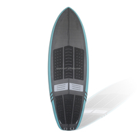 Shortboard en mousse EPS pour adultes enfants été plage planche de surf résine époxy bande de carbone conceptions tissu central en fibre de verre