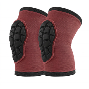 Genouillère de compression respirante en néoprène épais de haute qualité, motif nid d'abeille, antidérapante, pour le basketball/le volleyball - Product Image 6