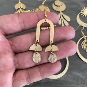 Juego de Pendientes Bohemios, Dijes de Latón, Fornituras de Latón Crudo para Pendientes. Fornituras para Pendientes. Fornituras para la fabricación de joyería al por mayor - Product Image 5