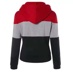 Sudaderas con capucha transpirables para mujer de último estilo 2025, Color sólido con logotipo bordado 3D personalizado en la parte delantera - Product Image 2