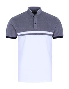 ออกแบบเสื้อแบรนด์ของคุณเอง เสื้อเชิ้ตแขนสั้นผู้ชาย ผ้าโพลีเอสเตอร์/คอตตอน แห้งเร็ว สำหรับเล่นกอล์ฟ - Product Image 1