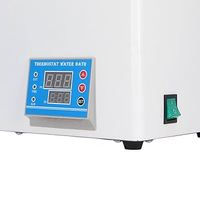 Professional Digital Water Bath Heater LCD Temperature Display Adjustable Settings for Laboratory Precision