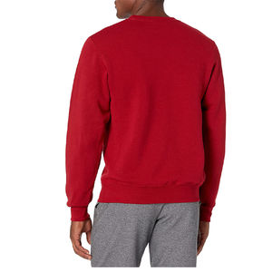 Sweat-shirt à capuche doublé en satin avec logo personnalisé pour hommes 100% coton marron soie grande taille en tissu éponge d'hiver vente de sweat-shirt décontracté - Product Image 5