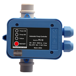 Contrôleur de pompe à eau à usage agricole et résidentiel longue durée avec protection contre les surcharges et interrupteurs de pression - Product Image 2