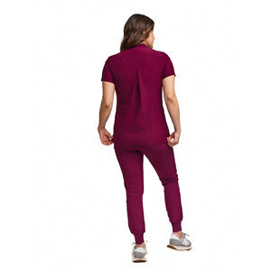 Uniforme de Doctor ligero, traje de enfermería personalizado para mujer, uniforme médico de enfermera, conjunto de uniformes de Hospital antiestáticos - Product Image 3