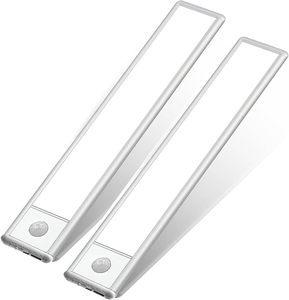 Luz LED Delgada para Interiores, 5 Colores Atenuables, Recargable por USB de 5 V, Magnética, para Gabinete de Cocina, Armario, Guardarropa, con Sensor de Movimiento - Product Image 6