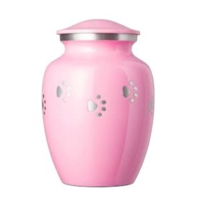 โกศใส่ศพสำหรับสัตว์เลี้ยงทำจากอะลูมิเนียมสีขาวโกศสำหรับงานศพสัตว์เลี้ยง - Product Image 6