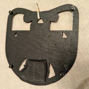 Salvamanteles de cocina de metal vintage Juego de salvamanteles de metal decorativo moderno de mediados de siglo Salvamanteles de tetera de hierro antiguo - Product Image 6