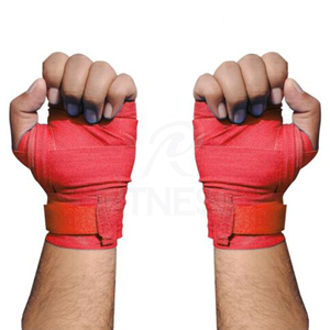 Bandages de boxe RC Fitness Wear - Bandages d'entraînement légers antidérapants en coton avec fermeture auto-agrippante pour adultes - Product Image 4