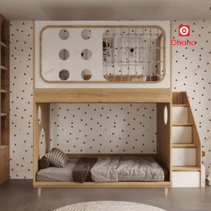 Ohaha Premium Modern Smart Bunk <b>Bed</b> - GTHD035 - Product Image 3