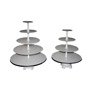 Elegante Soporte para Pastel de un Solo Nivel, de Metal Pulido y Brillante, con Tapa de Cristal, para Bodas, Fiestas de Cumpleaños y Uso en Hoteles - Product Image 3