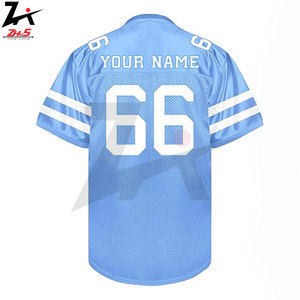 Maillot de football américain personnalisable pour jeunes Patch supérieur respirant par sublimation sérigraphié Design d'équipe personnalisé - Product Image 6