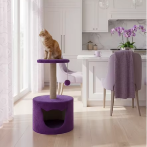 Rascador para gatos Amistar Grape Comfort de alta calidad para gatos de todas las razas y tamaños. - Product Image 4