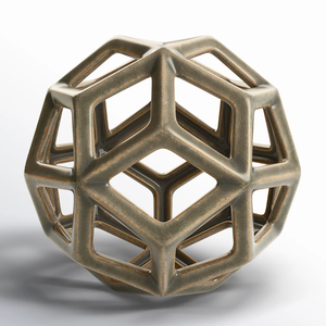 Escultura de Arte de Metal de aluminio de alta demanda de búsqueda de cadena y esculturas de arte de decoración de Metal minimalista de alta calidad - Product Image 3
