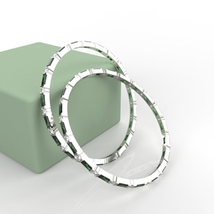 Avarta Joyas Oro Diamante Brazalete de piedras preciosas - Product Image 2