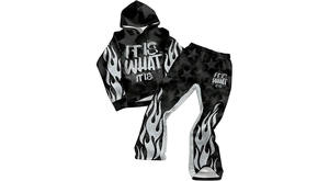 Conjunto Deportivo de Invierno para Hombre, Chaqueta Cortavientos con Capucha, Estilo Urbano, Personalizable al por Mayor, Chaqueta Deportiva con Cremallera, Ropa de Gimnasio - Product Image 4