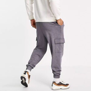 Nouvelle Arrivée 2026 – Joggers en Coton Acide pour Homme, Qualité Supérieure, Effet Vieilli, Vêtements de Sport Personnalisables, Pantalon Homme Délavé à Séchage Rapide - Product Image 2