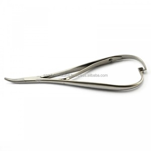 Porte-aiguille Mathieu orthodontique incurvé Smaha de 14 cm en acier inoxydable allemand de qualité supérieure, instrument chirurgical dentaire, certifié CE, manuel - Product Image 4