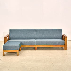 Sofá Seccional Modular de Estilo Clásico Simple con Tela Cómoda, Diseño Moderno Sostenible y Duradero para Sala de Estar - Product Image 1