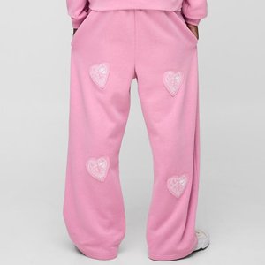 Survêtements roses très vendus Logo de broderie personnalisé pour hommes Streetwear Survêtements très exigeants pour l'hiver Respirant personnalisé - Product Image 6