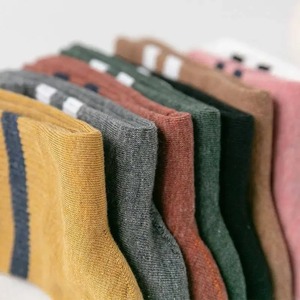 Winter <b>Warm</b> Custom Women Girls Solid Knitted Thermal <b>Slipper</b> Floor Anti Slip Fleece athletic socks - Product Image 2