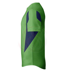 Camiseta de Béisbol Personalizada con Nombre de Equipo y Logotipo, Sublimada, Impresión 3D, Transpirable, de Secado Rápido, Cuello Redondo, Manga Corta, para Hombre, 100% - Product Image 3