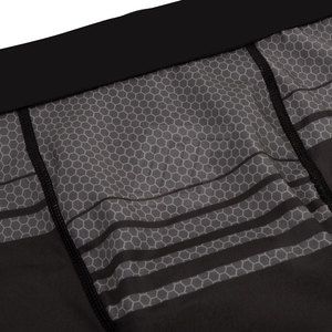 Pantalones cortos de compresión para hombre, pantalones cortos deportivos de tela transpirable aptos para correr, entrenar y usar en deportes - Product Image 5