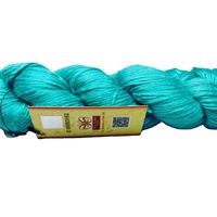 Fil de Soie de Mûrier 100% Pure Duke, Filé à Anneaux, Teint, Écologique, Certifié ISO, Filé à Cœur, Qualité Supérieure pour Tricot Manuel