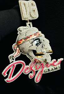 Iced Out Fully Customized Moissanite 925 <b>Sterling</b> <b>Silver</b> Hip Hop <b>Pendant</b> for Men's and Women's Fashion Jewelry - Product Image 2