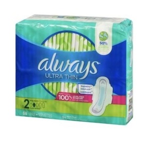 Toallas Sanitarias Ultra Finas Sin Alas, Talla 1 Regular, 132 Unidades, 3 Paquetes de 44, Precio al por Mayor para Minoristas y Negocios - Product Image 4