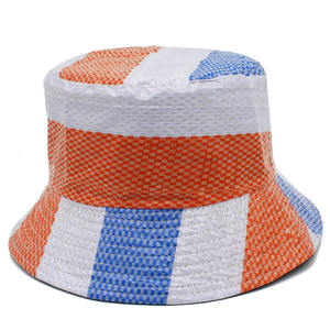 New Color Block Waterproof Breathable Bucket <b>Hat</b>-Trendy 3-Tone <b>Vintage</b> Design Daily Use Fashionable Functional Unisex Sun <b>Hat</b> - Product Image 2