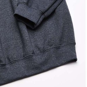Sudaderas de Cuello Redondo Lisas de Alta Calidad, Básicas, de Algodón, Holgadas, Transpirables, para Hombre, con Logotipo Personalizado Bordado, Ropa Urbana - Product Image 6